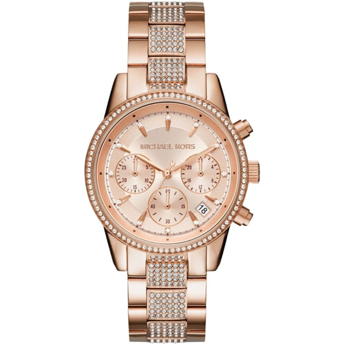 Michael Kors MK6485 Ritz Chronograaf Dames Horloge