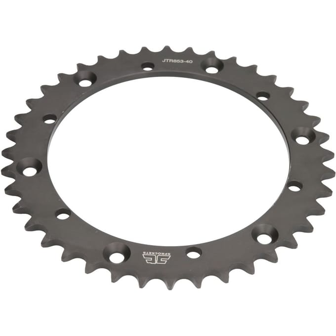 Standaard stalen motor tandwiel JT Sprockets 520 Derbi 250 DXR / Yamaha WR 250 Z