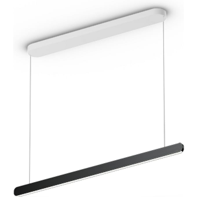 Occhio Mito linear volo 100 Hanglamp - black phantom - variabel - met Occhio Air - table/wide