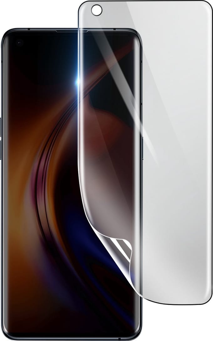3mk, Geschikt voor Oppo Find X3 Pro, Schokbestendige Hydrogel Screenprotector, Transparant