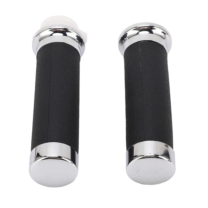 1 Paire Poignée de Guidon de Moto Ergonomique Antidérapante Poignée d'Accélérateur de Rechange Pour Shadow 400 black