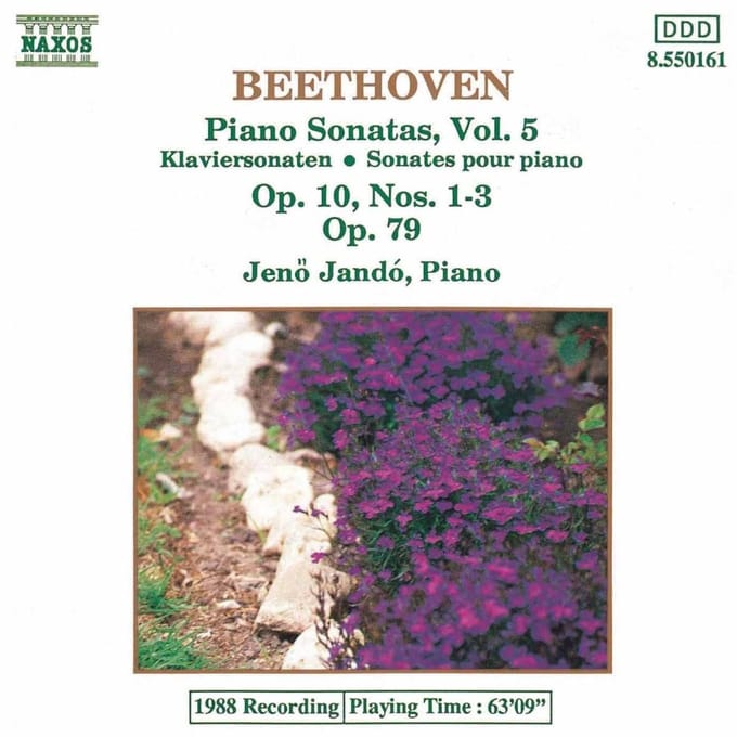 Jeno Jandó - Piano Sonatas 5 (CD)