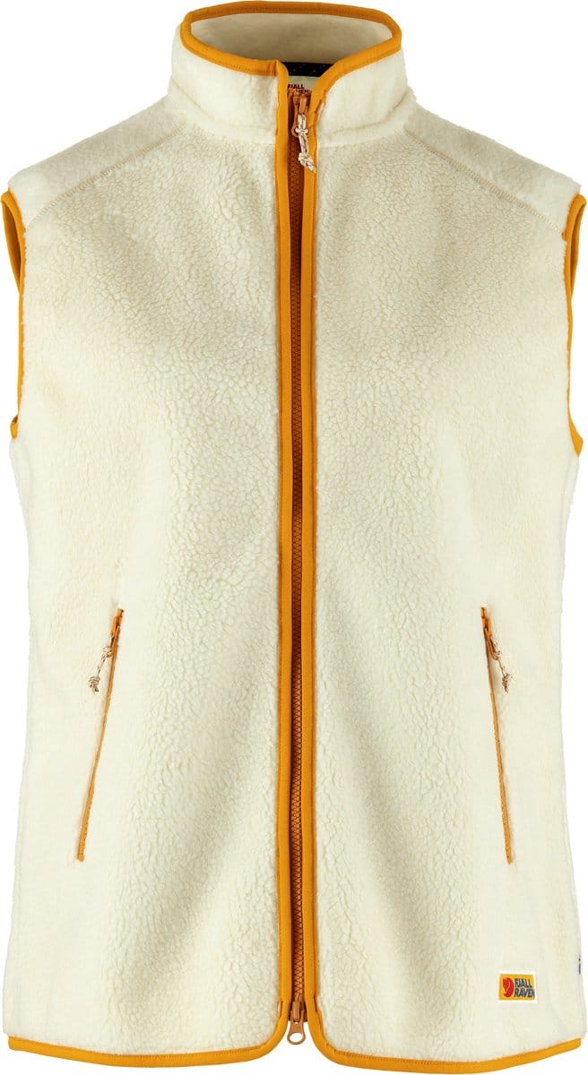 FJALLRAVEN Vardag pile fleece vest 86994 113 chalk white L