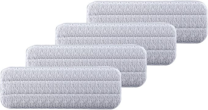 Deerma - TB01 Microfiber Dweil DOEK 8ST - Wasbaar - Herbruikbaar - Voor Deerman TB500 Dweil