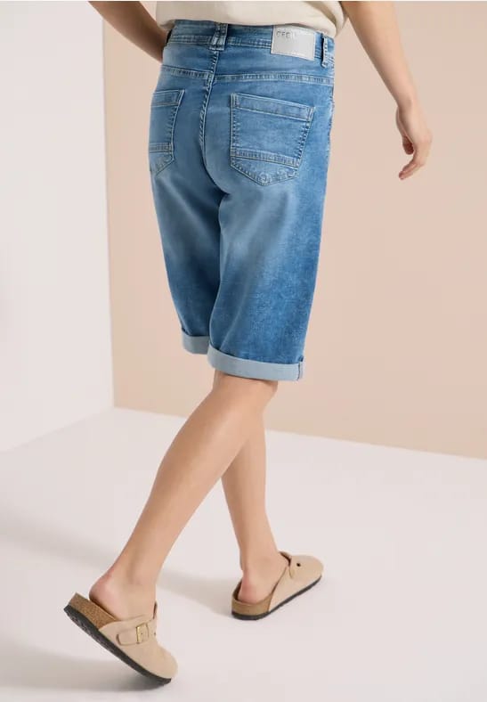 Wide Legs denim shorts
