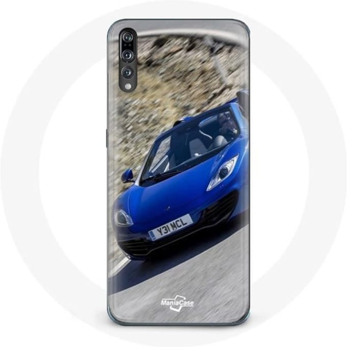 Coque - McLaren - Huawei P20 - Formule 1 - Souple - Sportif bleu