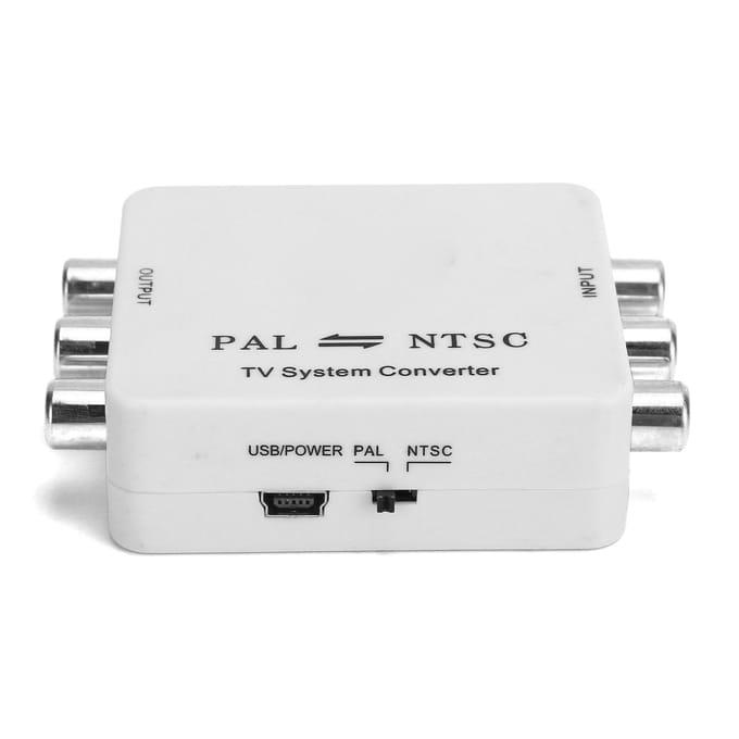 PAL naar NTSC Converter HD PALNTSC Formaat Converter voor DVD VCD Speler Recorder Camcorder VCR DVR PS3