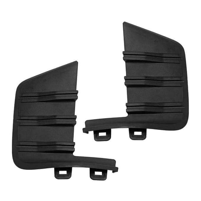 Set van 2 Voorbumper Sierlijsten Voor Chevy Silverado 1500 2019-2022 black