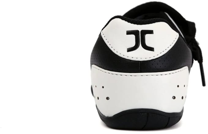 JCalicu Taekwondoschoen Kicks III Wit met Zwarte zool (Maat: 44)