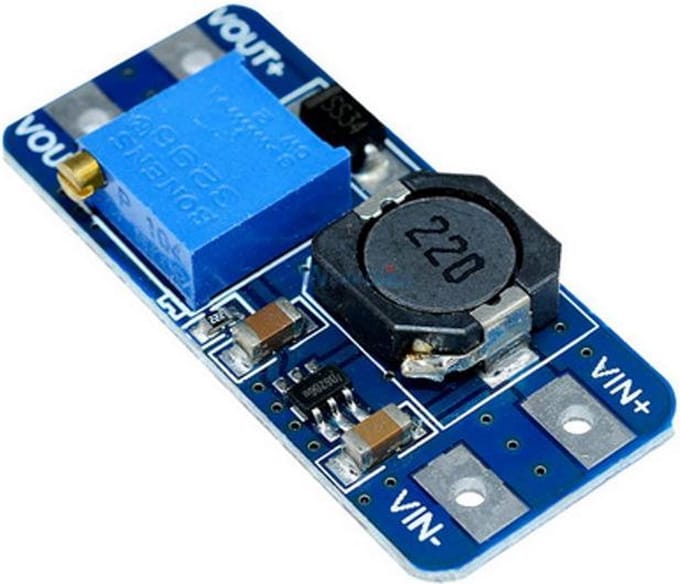 Step up boost 2A Converter| 2v tot 24 Volt DC 2A | MT3608