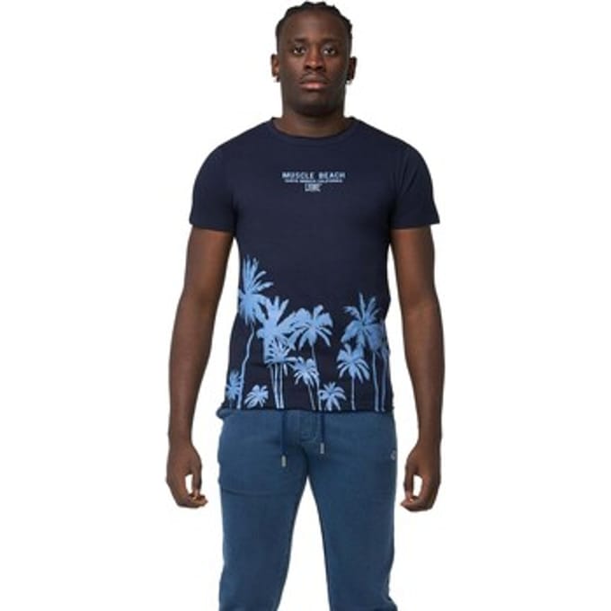 T-shirt Korte Mouw Leone 1947 Man Beach