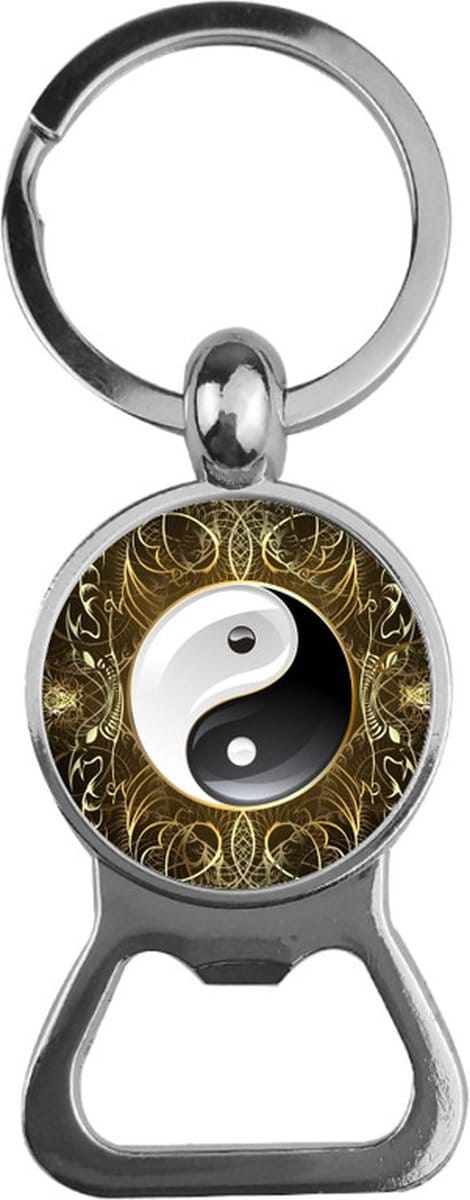 Bieropener Glas - Yin Yang