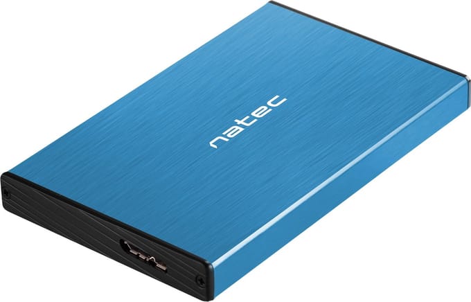 Natec Rhino GO - opslagbehuizing - SATA 6Gb/s - USB 3.0