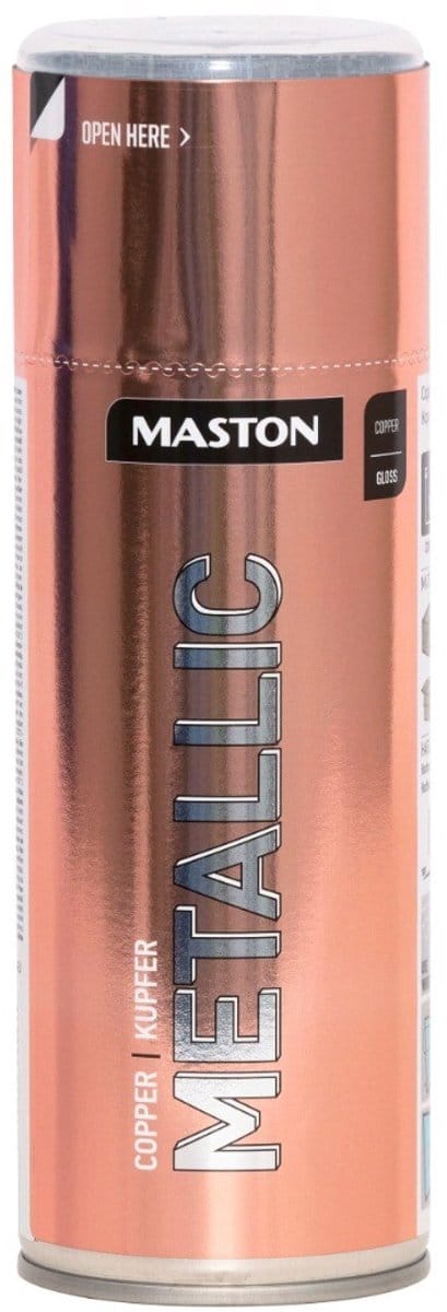 Maston Metallic - koper - spuitverf - 400 ml - spuitbus verf