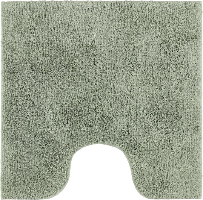 Casilin Havana WC-mat - 59 x 59 cm - Met uitsparing - Olijfgroen