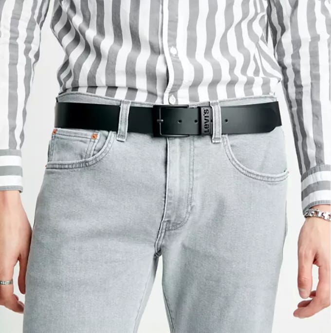Levis  Riem ASHLAND GUN METAL