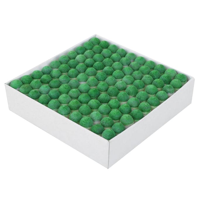 100 stuks Biljartkeu Tip Duurzaam Professioneel Snooker Benodigdheden Bar Pool Stick Tip Accessoire 9mm 0.35in blue