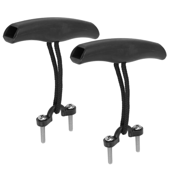 Kano Kajak Uitgeholde Kano Vaste C-vorm Gesp T-vorm Handvat Trekset Accessoire black