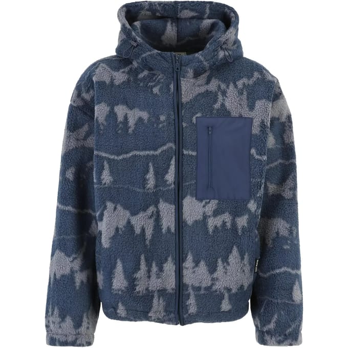 Just Rhyse - Snow Vest met capuchon - L - Donkerblauw