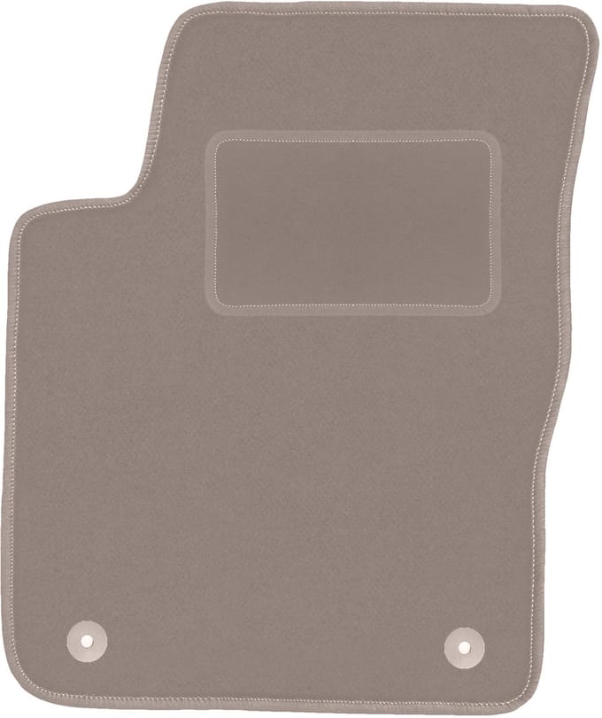 Beige bestuurdersmat voor: Hyundai i10 hatchback (2007-2013)