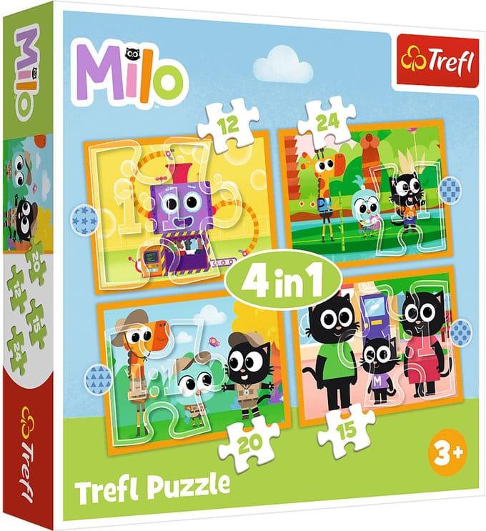 Trefl Stripfiguren Legpuzzel - 24 stukjes - Vanaf 3 jaar