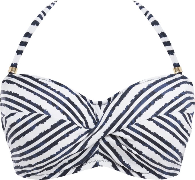 Fantasie Sunshine Coast UW Twist Bandeau Bikini Top Dames Bikinitopje - Maat 75F (EU)
