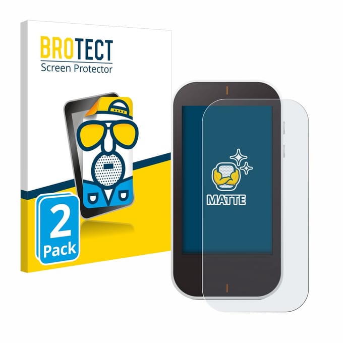 BROTECT - Screenprotector voor Garmin Approach G80 - Folie Beschermfolie matte 2 Stuks