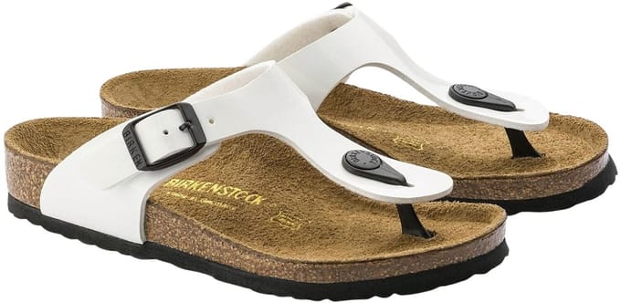 Birkenstock Gizeh Smal Kinderen Slippers - White - Maat 30