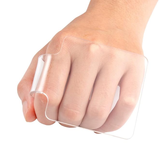 Acryl Cosmetische Make-up Mengplaat Nail Art Polish Gel Foundation Oogschaduw Ogen Mengpalet Staaf Tool FY207 white