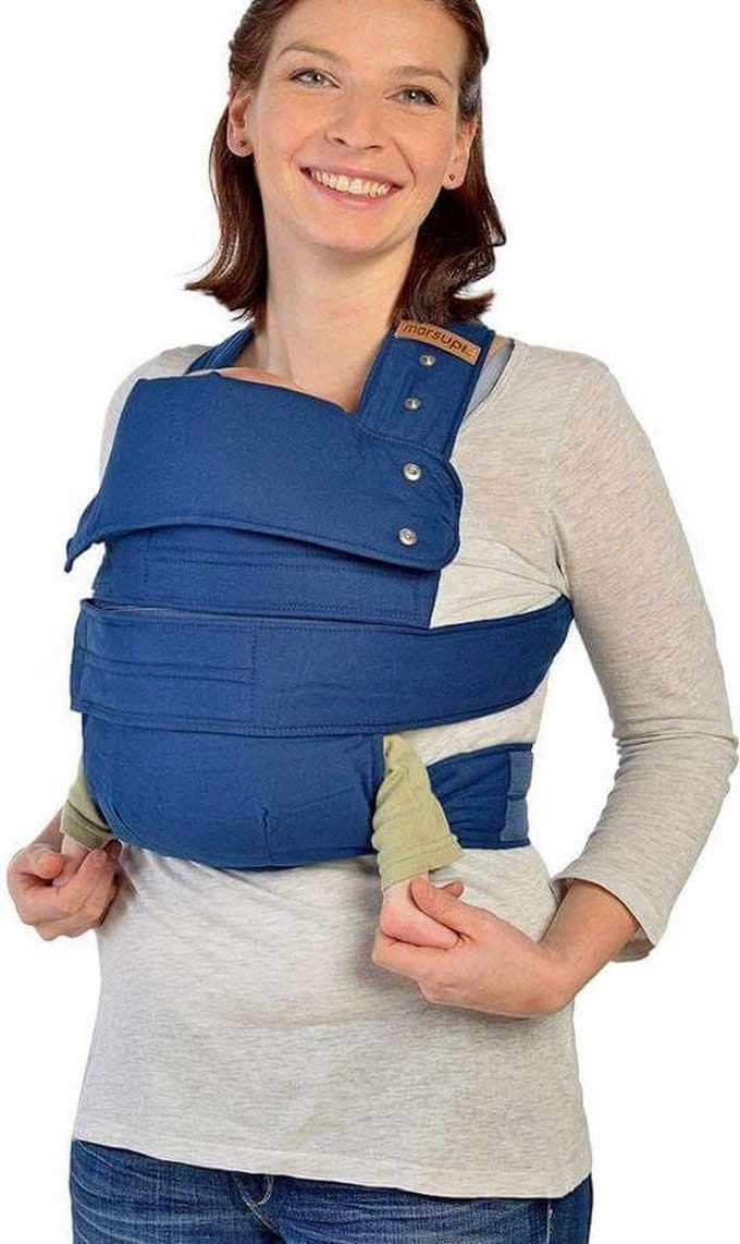 Marsupi draagzak Ocean Blue - maat L