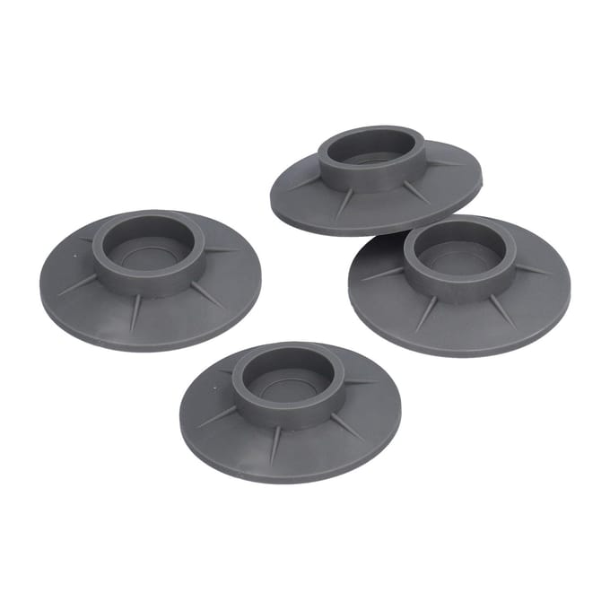 4 stuks vacuüm zuignap ontwerp wasmachine voeten pad antislip anti vibratie geluid demping pad gray