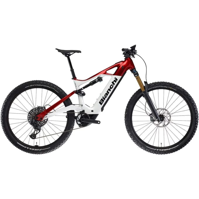 Elektrische fiets Bianchi E-Vertic FX SE Sram GX Eagle AXS Bosch 12V
