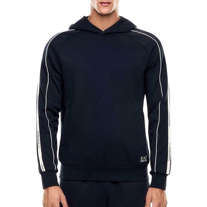 EA7 Logo Series Hoodie Heren - Maat M