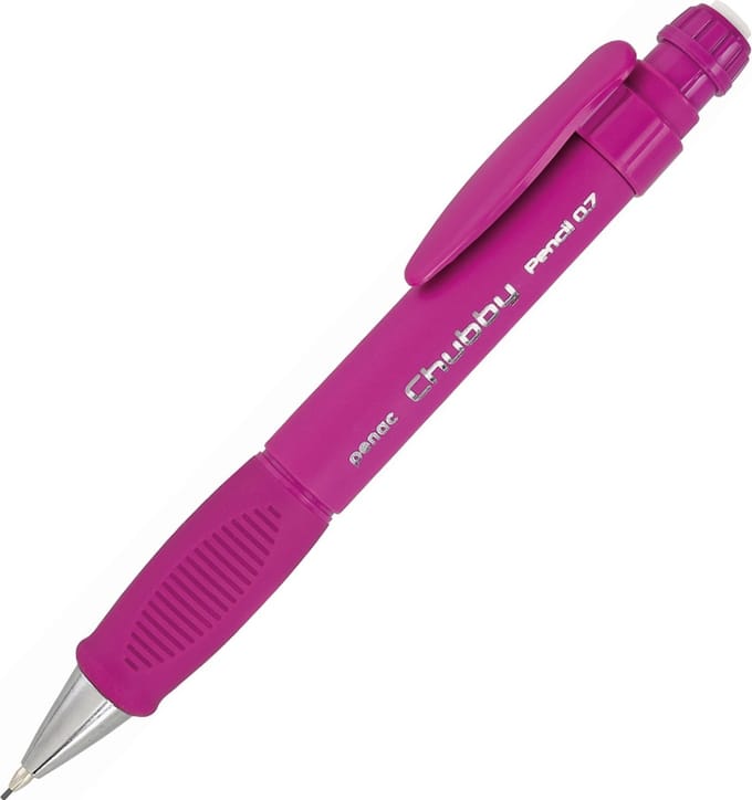 Penac Chubby - Vulpotlood - 0.7 mm - Roze - Ergonomische grip