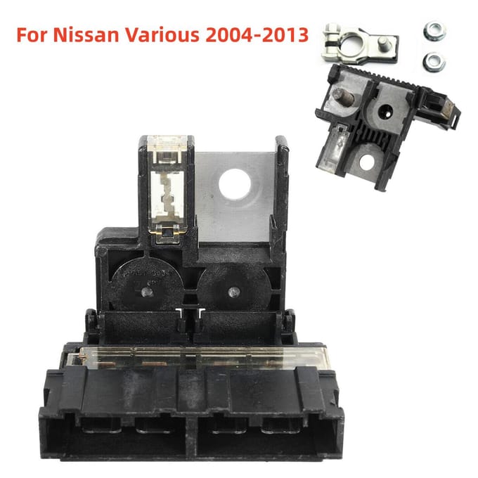 Positieve batterijkabelzekering Smeltbare link voor Nissan Armada Cube GT-R Sentra 350Z black