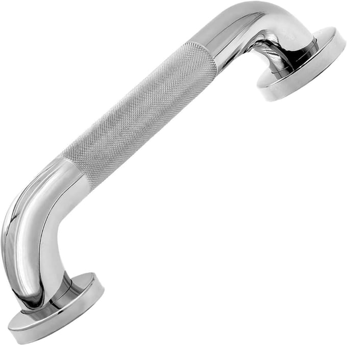 Douche Grijper - Badkamer Handgreep - Veiligheid Vergroten - Antislip Ontwerp - 287 cm - Zilver