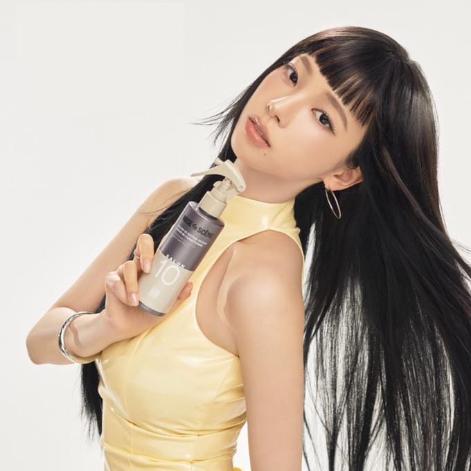 [Mise en scene] Salon 10 Peptide Repair Leave-In Conditioner 200ml gray
