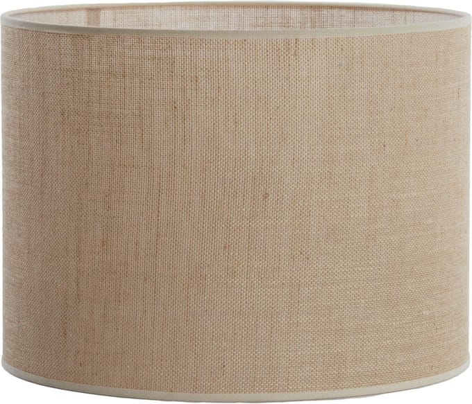 Light & Living Cilinder lampenkap Sendai - Bruin - Ø40x30cm - Modern