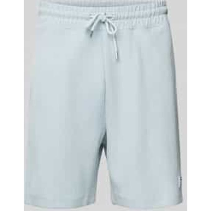Regular fit sweatshorts met structuurmotief, model 'Nuwafflo'