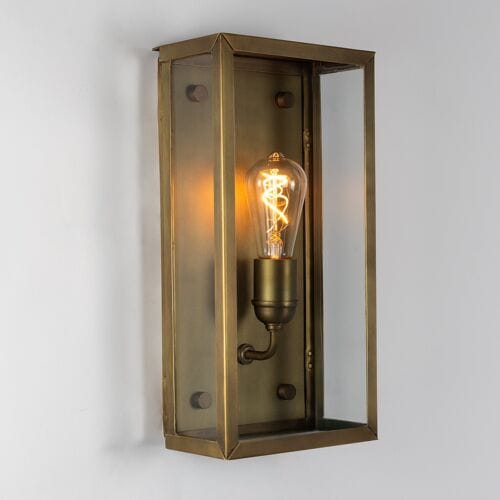 KS Verlichting Wandlamp Biarritz Antiek Messing