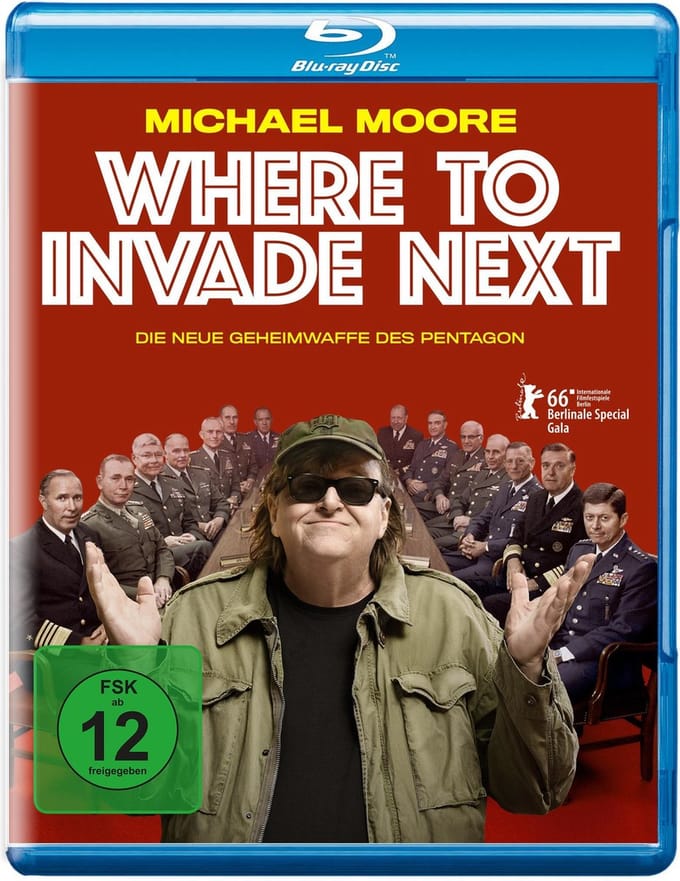 Alive AG Where to Invade Next Blu-ray