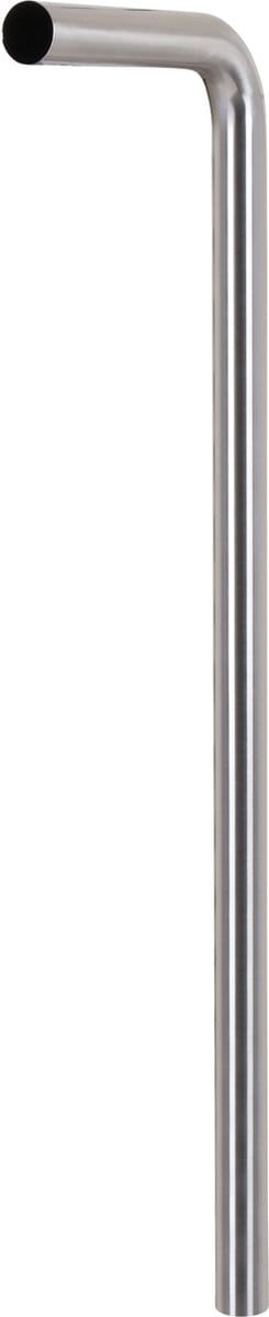 Differnz Vloerbuis Chroom - Duurzaam Roestvrij staal - 32 mm - 750 x 220 mm