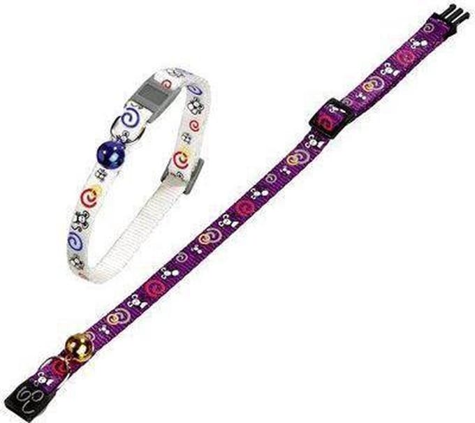 Karlie Halsband Kat Wit Met Muis 10 mmx30 cm