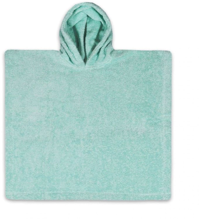 Gepersonaliseerde badponcho Large mint met naam geborduurd 1-6 jaar