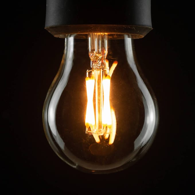 SEGULA LED lamp A15 E27 3W 2.200K dimbaar helder