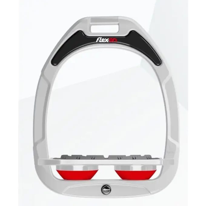 Plat Grip Wit/Grijs/Rood Flex-On Green Composite