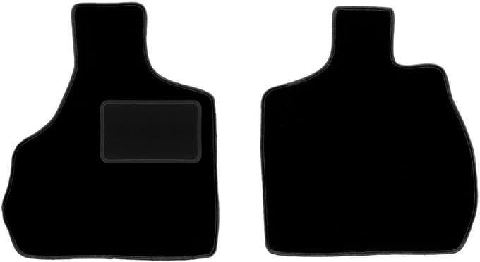 Voormatten zwart voor: Chrysler Voyager IV 7-zits (2000-2008)