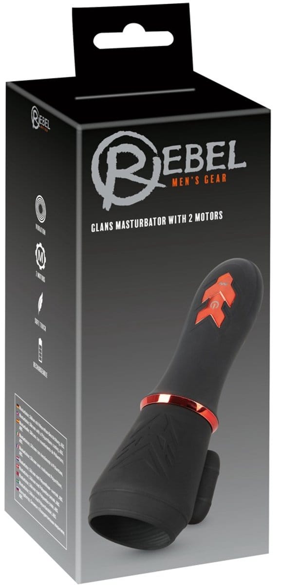 Rebel Glans Masturbator With 2