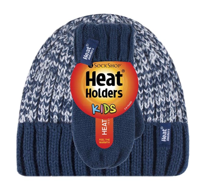 Heat Holders Thermische warme muts en wantenset voor kinderen - NTO2P6