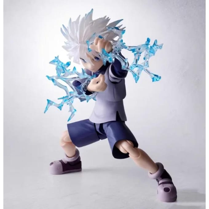 HUNTER×HUNTER Karakter Killua Zoldyck Beweegbare Gewrichten Beweegbaar Figuur Model Speelgoed with box